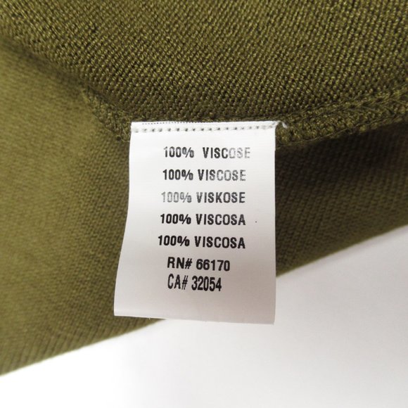 Anthropologie Bl-nk Printed-Sleeve Sweater Top Green Motif - Medium - Picture 9 of 10